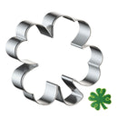 Cookie Cutter - Biscuit Cutters Mold for St. Patricks Day (4 Leaf Shamrock)