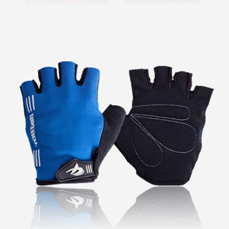 Bikeboy Sports Anti-slip Half Finger Gloves Mountain Road Cycling Riding Glov