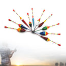 10x Fishing Float Set Buoy Bobber Vertical Buoy Fish Floats Fishing-Tackle J1M7