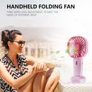 #A Portable Desktop Fan USB Rechargeable Summer Pocket Cooling Fans for Home Off