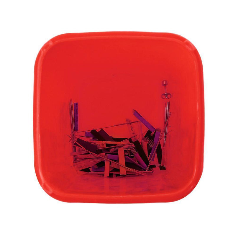 Disposal Sharps Container Bin Tattoo  Biohazard Piercing Needle Collect Box