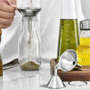 3 In 1 Portable Steel Mini Metal Funnel Set Kitchen B9F1 I2Q9 N L0S8