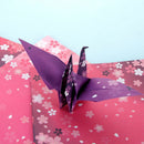 DIY craft Kids Handmade Scrapbooking  Cherry Blossom Origami  Folding Papers