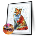 DIY 5D Diamond Painting Full Round Mosaic Fox Handmade Picture Art Home Decor