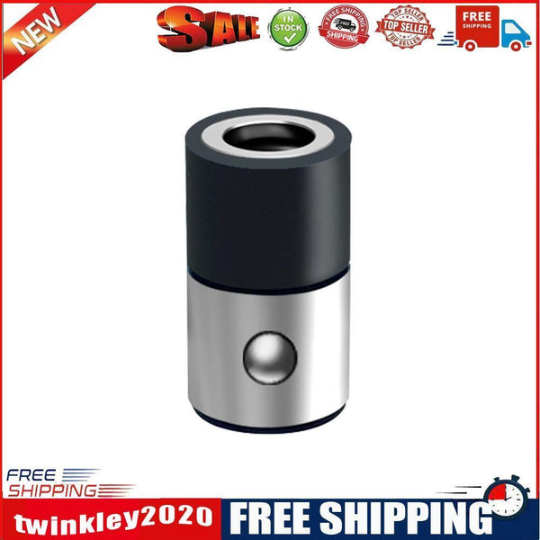Magnetic Ring Screwdriver Bits Holder Anti-Corrosion Magnetizer (Black)