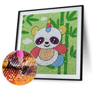 DIY Diamond Painting Full Round Crystal Drill Animal Decor for Kids (DX059)
