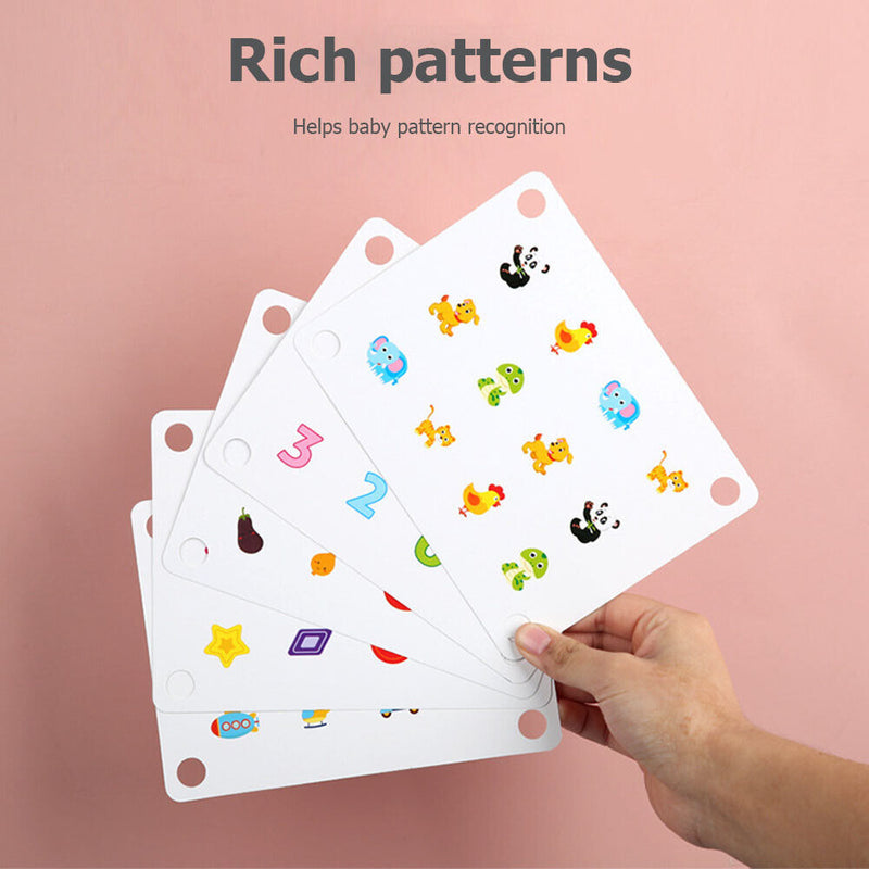 Funny Training Kids Wooden Memory Game Chess Educational Children Cognize Toys