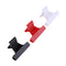 6pcs Butterfly Hair Clips Hairdressing Clamp Styling Tool Black Red White