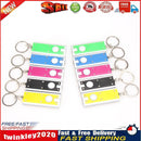 10X Mini LED Light Torch Camping FlashLight Ring Key Chain Lamp Newly