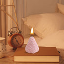 Strawberry Shaped Scented Candles Cake Decorations & Pleasant Scent (B) Newly