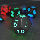 DND D4-D20 Cube Table Games Accessory Glow LED Dices Polyhedral Electronic Dice