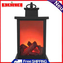 Flame Effect LED Lights Battery Simulated Fireplace Halloween Xmas Outdoor Decor