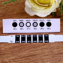 Taoytou LCD Color Change Baby Head Thermometer Sticky Temperature Meter Wiede