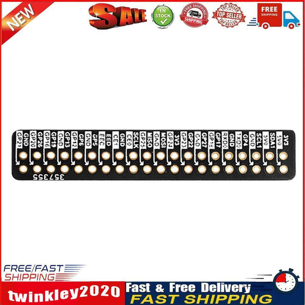 Raspberry Pi 4B GPIO Reference Board Fit for Raspberry Pi 2 Type B/ B+ Newly