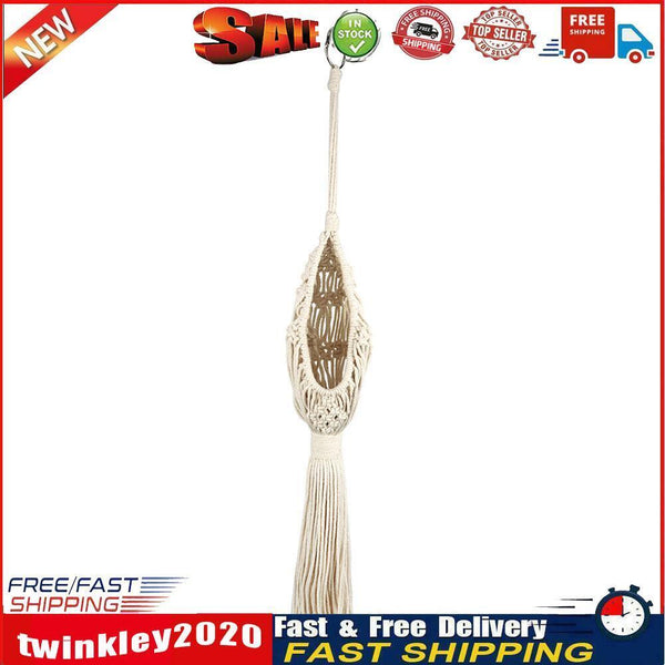 Macrame Plant Hanger Baskets Flower Pots Holder Balcony Home Decor (002) Newly