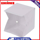 Mini Folding Lightbox with LED Strap 20cm Photography Studio Softbox Universal