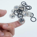 1pair 18mm Brake Master Cylinder Sight Glass Motorcycle A3A8 Dirt Universal M3O8