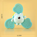 Baby Sucker Rotating Toys Cartoon Animal Shape for Baby Dining Chair Bathroom