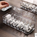 2PCS storage buckle Dustproof Small Cover Cable Storage Box Desktop Data