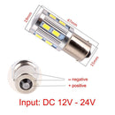 Auto Part 12SMD P21W 5730 1156 BA15S Car LED Light Parking Lamp Brake Bulbs