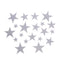 20pcs Cartoon Star Removable Mirrors Wall Stickers Children Room Wall Decor #F
