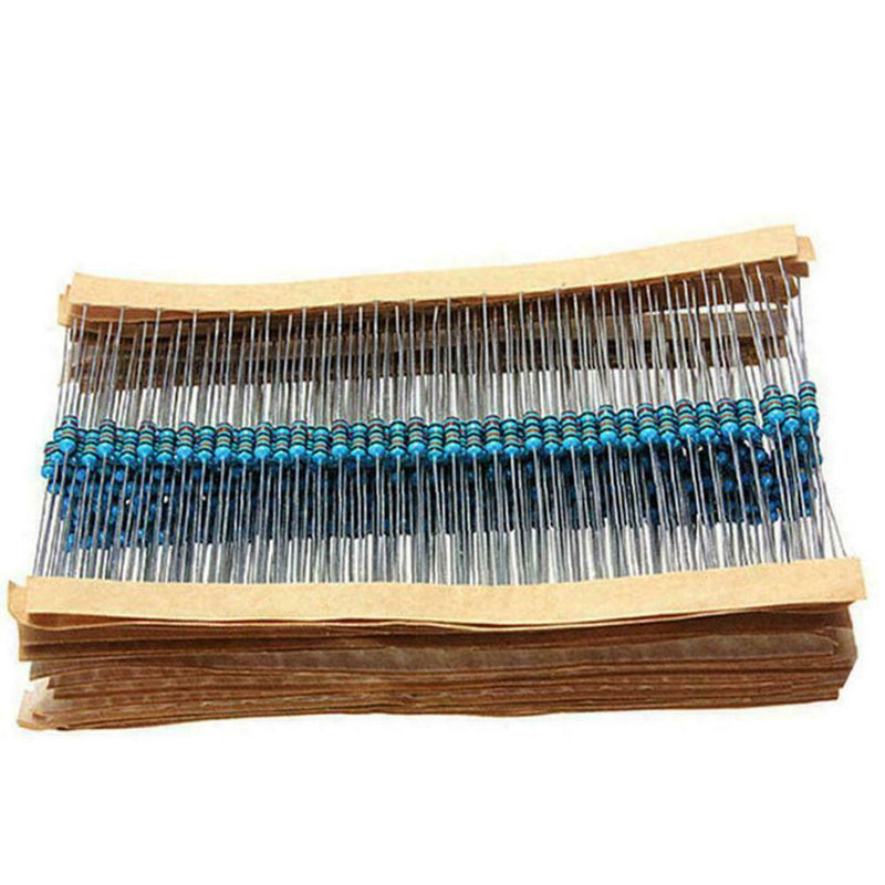 600PCS 30 Values 1/4W 1% Metal Film Resistors Resistance Set Kits Z1K8