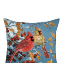 Non-fading Birds Printed Pillowcases Square Cleanable Sofa Car Cushion Covers
