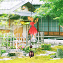 Fairy Angel Wind Chimes Metal Art Wind Bell for Indoor Outdoor Yard (Red) Newly