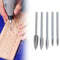 DIY Handmade Root Cutter Milling Bit Wood Carving Drill Chisel Engraving Tool