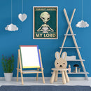 5D Diamond Painting Kit DIY Alien Full Round Drill Mosaic Picture Wall Arts