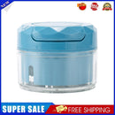 Garlic Press Ginger Masher Chopper Vegetables Cutter Kitchen Tool (Blue)