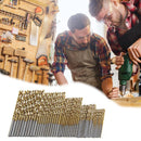 Domybest 100-Piece Spiral Drill, HSS Steel, High Speed Steel, Spiralbo
