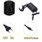 12V 3A AC to DC Power Adapter Dual Cable Converter Universal 5.5x2.1-2.5mm
