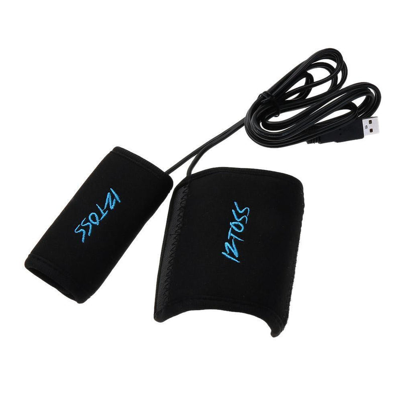 1Pair 7/8" Motorcycle Motorcycle Heated Handle Grips USB Electric Bike Mot