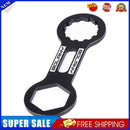 Bolany Aluminum Alloy MTB Bike Front Fork Cap Wrench Repair Tools (Black)