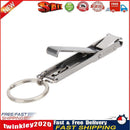 EDC Ultra-thin Foldable Hand Toe Nail Clippers Cutter Stainless Keychain Newly