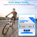 TOOPRE 2 Pairs Connecting Master Links Mountain Bike Chain Link Connector Joi