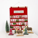 Claus Fabric Wall Hanging Christmas Decorations Christmas Countdown Calendar