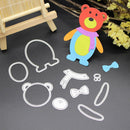 Bear Cutting Dies Stencil DIY Scrapbooking Embossing Paper Card Craft