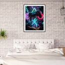 5D Diamond Painting Game Controller Full Round Rhinestone DIY Home Decoration