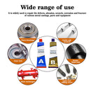 2pcs A+B Waterproof Resistance High Temperature Super Glue Metallic Iron Seal