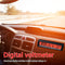 LED Backlight Digital Clock Inside Outside Car Temperature Battery Voltage Meter