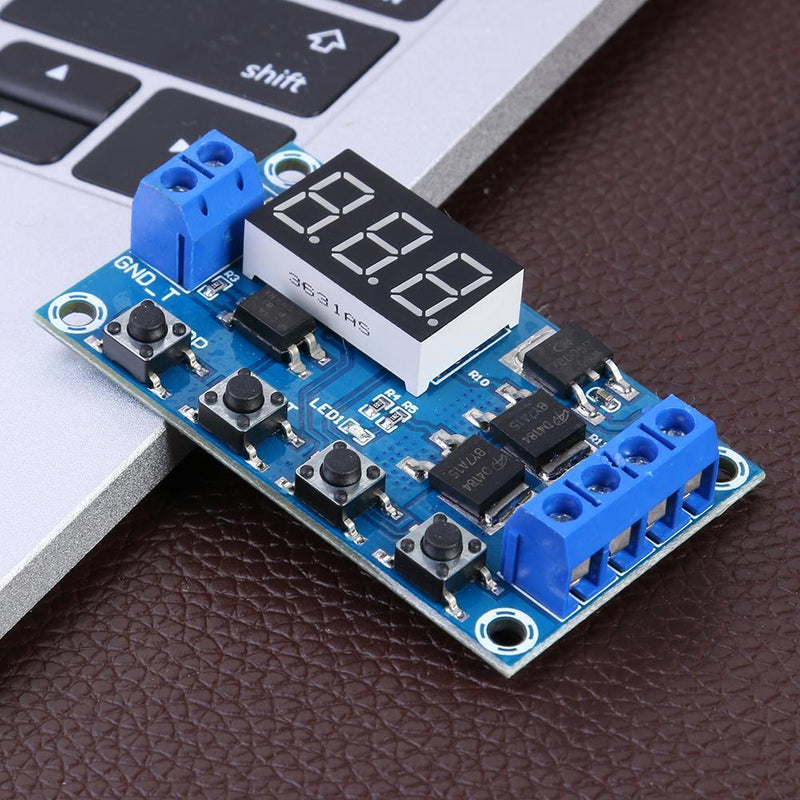 DC5V-36V Dual MOS Time Relay Trigger Cycle Timer Delay Switch Circuit Module