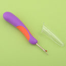 12.5cm Plastic Handle Thread Cutter Seam Ripper Stitch Unpicker wth Cover Newly