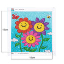 5D DIY Diamond Painting Full Round Crystal Drill Animal Decor for Kids Craf
