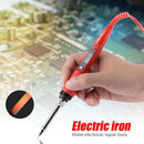Digital Temperature Adjustable Electric Soldering Iron Tin Welding Pen (EU)