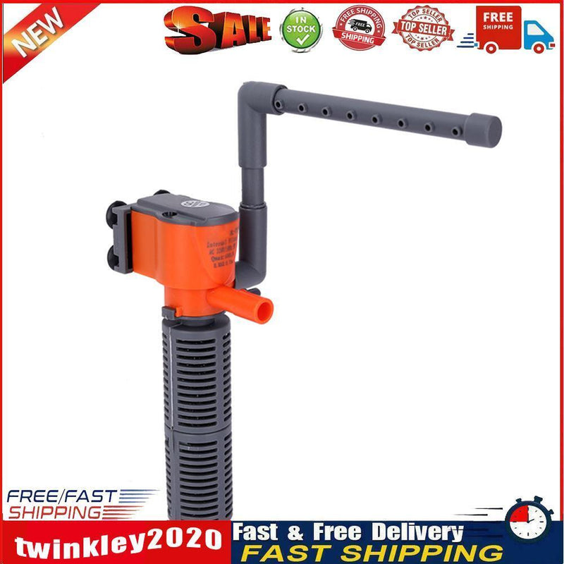3W 5W Fish Tank Filter 3 in 1 Submersible Mini Aquarium Air Pump (HX777) Newly