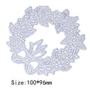 Wreath Cutting Dies Stencils Scrapbook Embossing DIY Craft Gift Album Card-