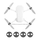 4pcs Waterproof Motor Cover Cap Engine Protector for DJI Mini 3 Pro (Black)