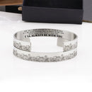 Inspiration Stainless Steel Souvenir Jewelry Gift for Men Women Bangle Bracelet